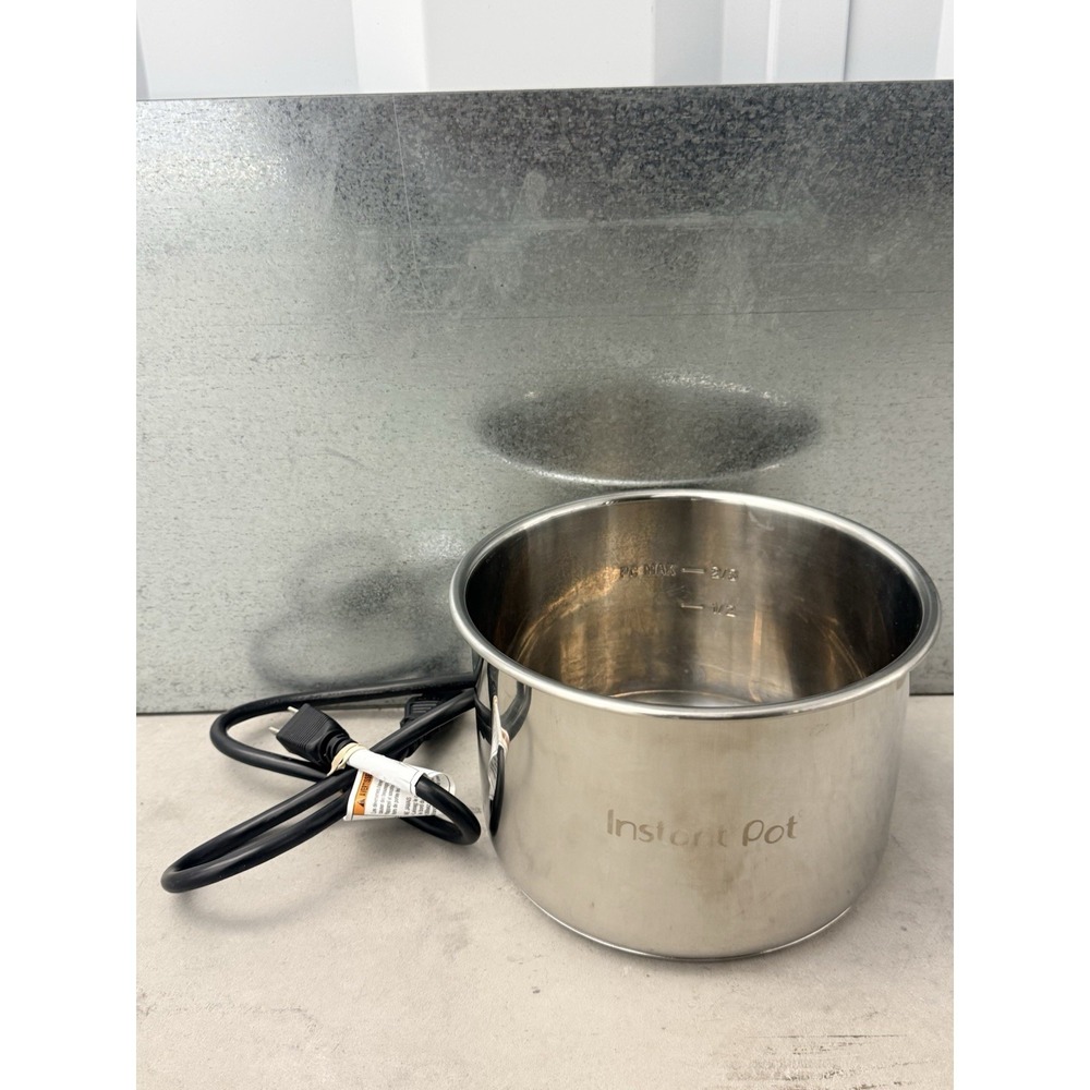 Instant Pot Duo Crisp Air Fryer AF-8  AF8 Replacement Inner Pot W/ Power Cord